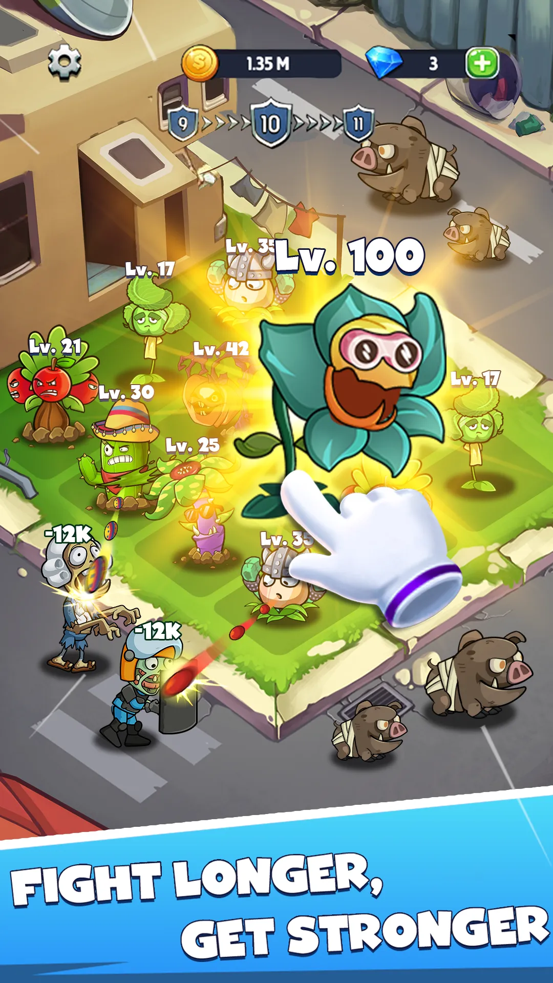 Merge Plants – Monster Defense | Indus Appstore | Screenshot