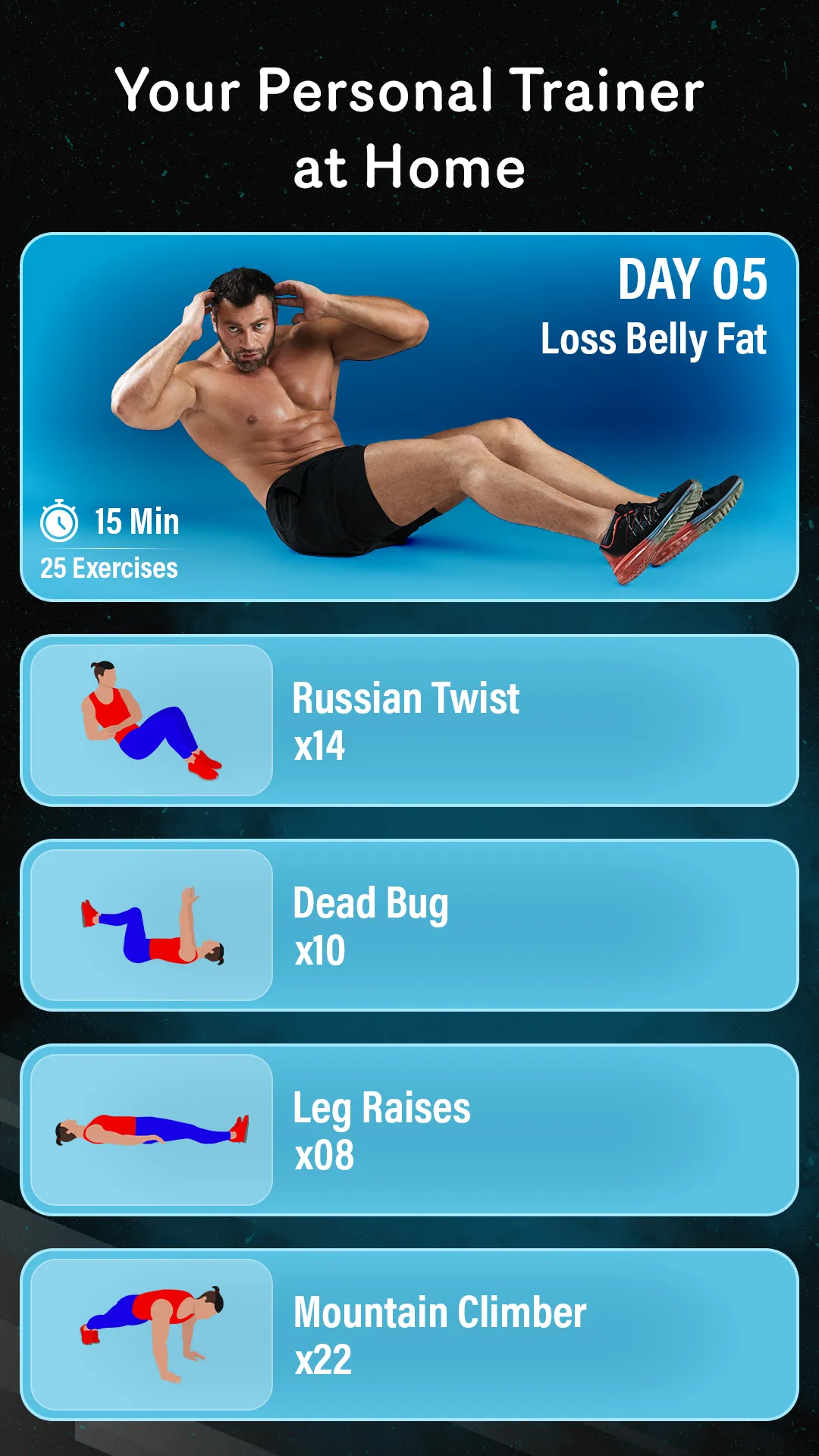 Home Workout for Men | Indus Appstore | Screenshot