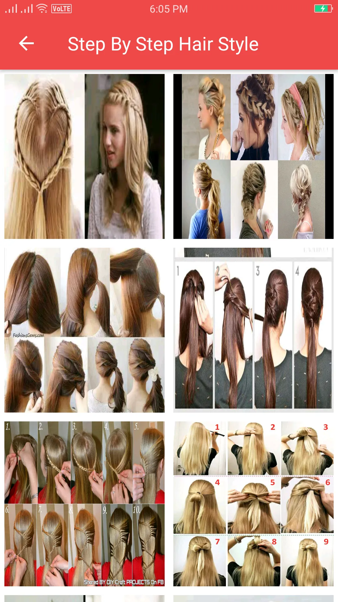Girls Hairstyle Step by Step | Indus Appstore | Screenshot