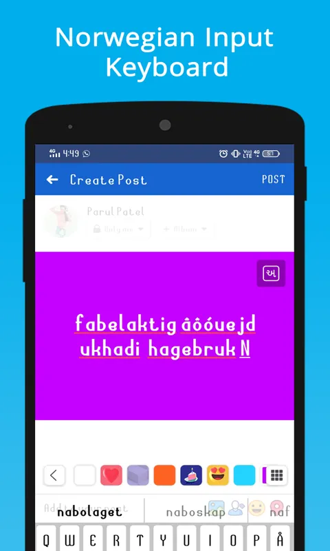 Norwegian Keyboard &Translator | Indus Appstore | Screenshot