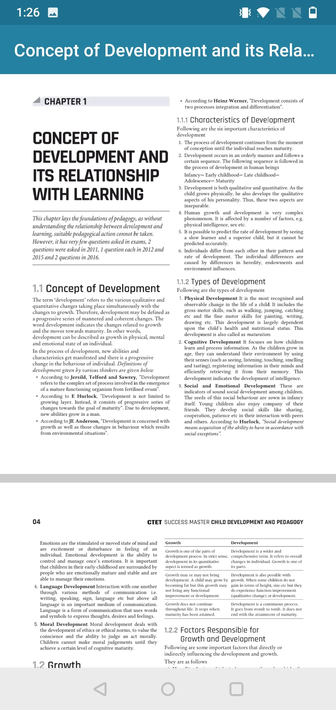 CTET Exam Paper 2 (CLASS 6-8) | Indus Appstore | Screenshot