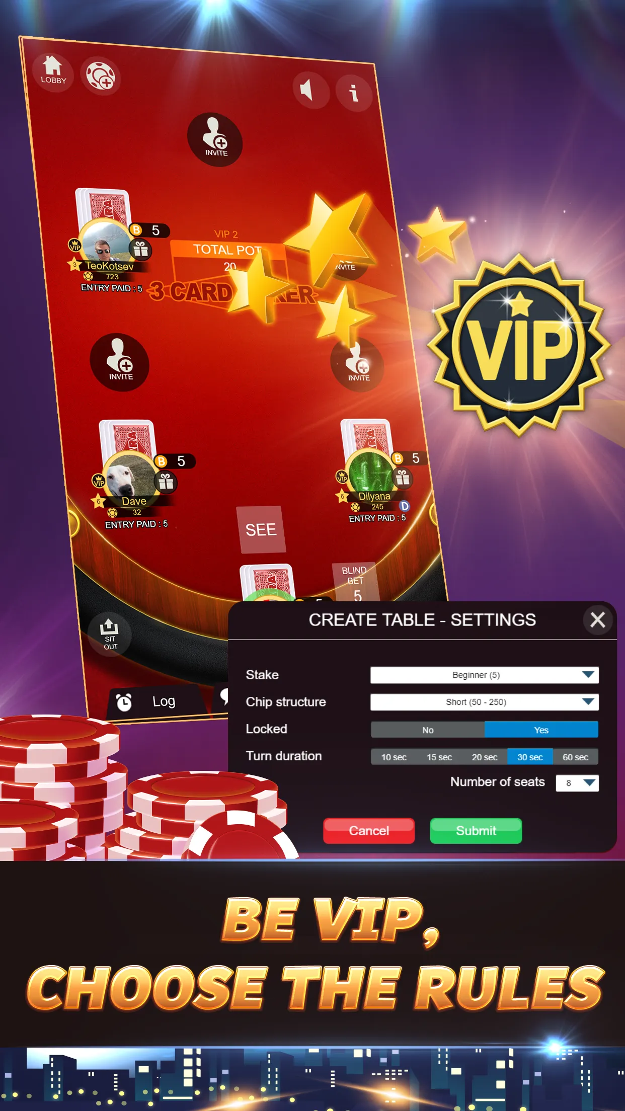 Svara - 3 Card Poker Card Game | Indus Appstore | Screenshot