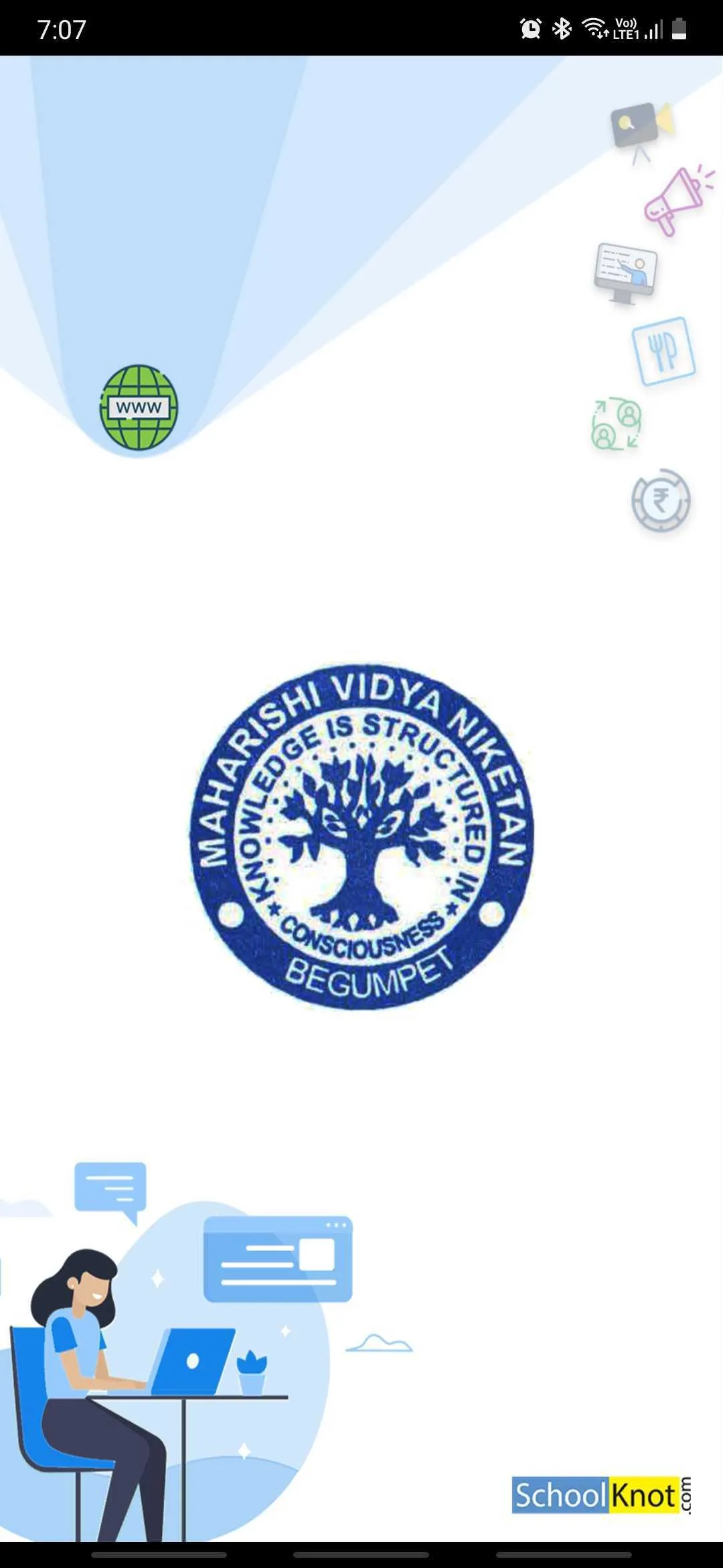 Maharishi Vidyaniketan App | Indus Appstore | Screenshot