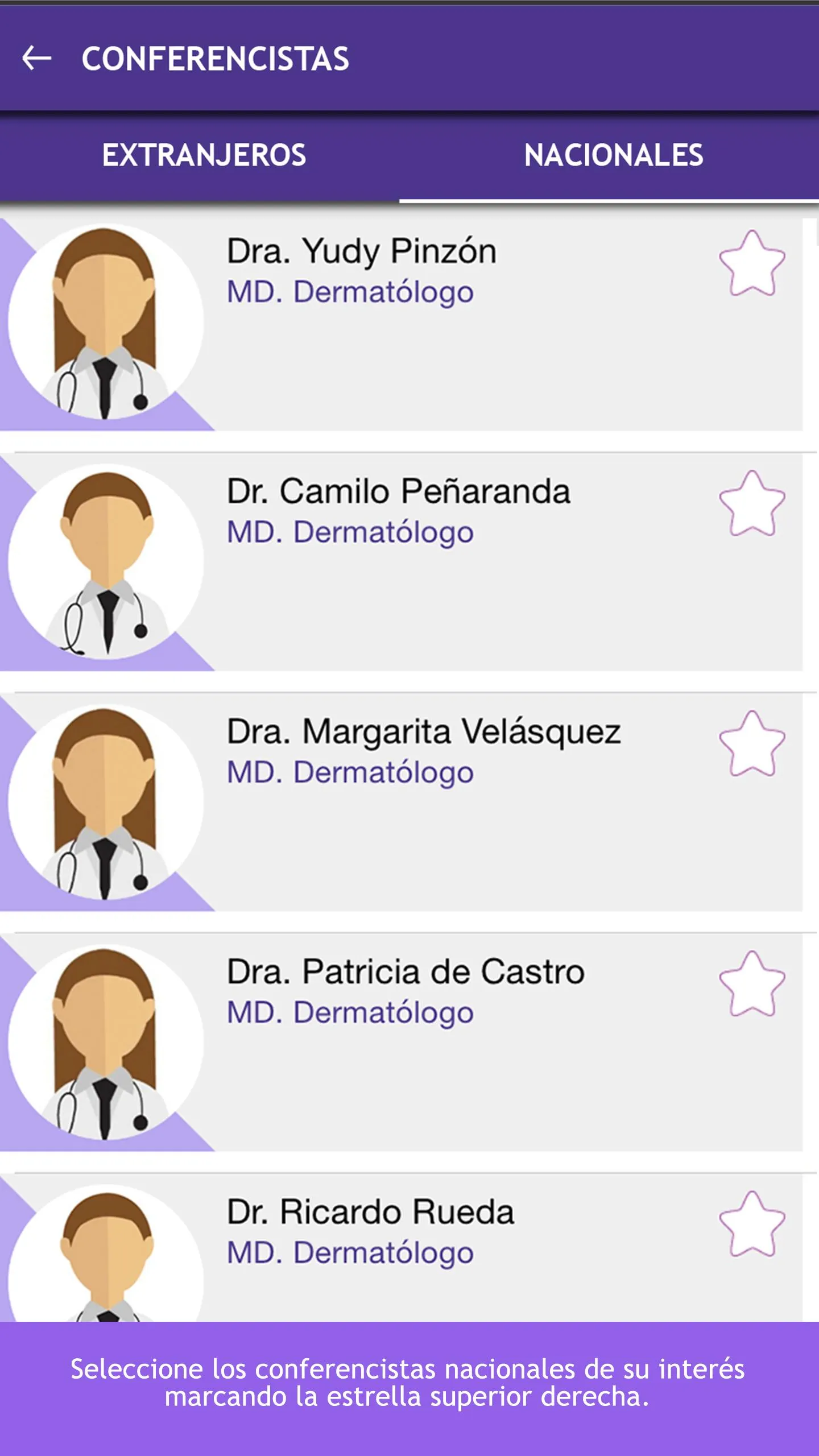 Congreso Dermatología | Indus Appstore | Screenshot