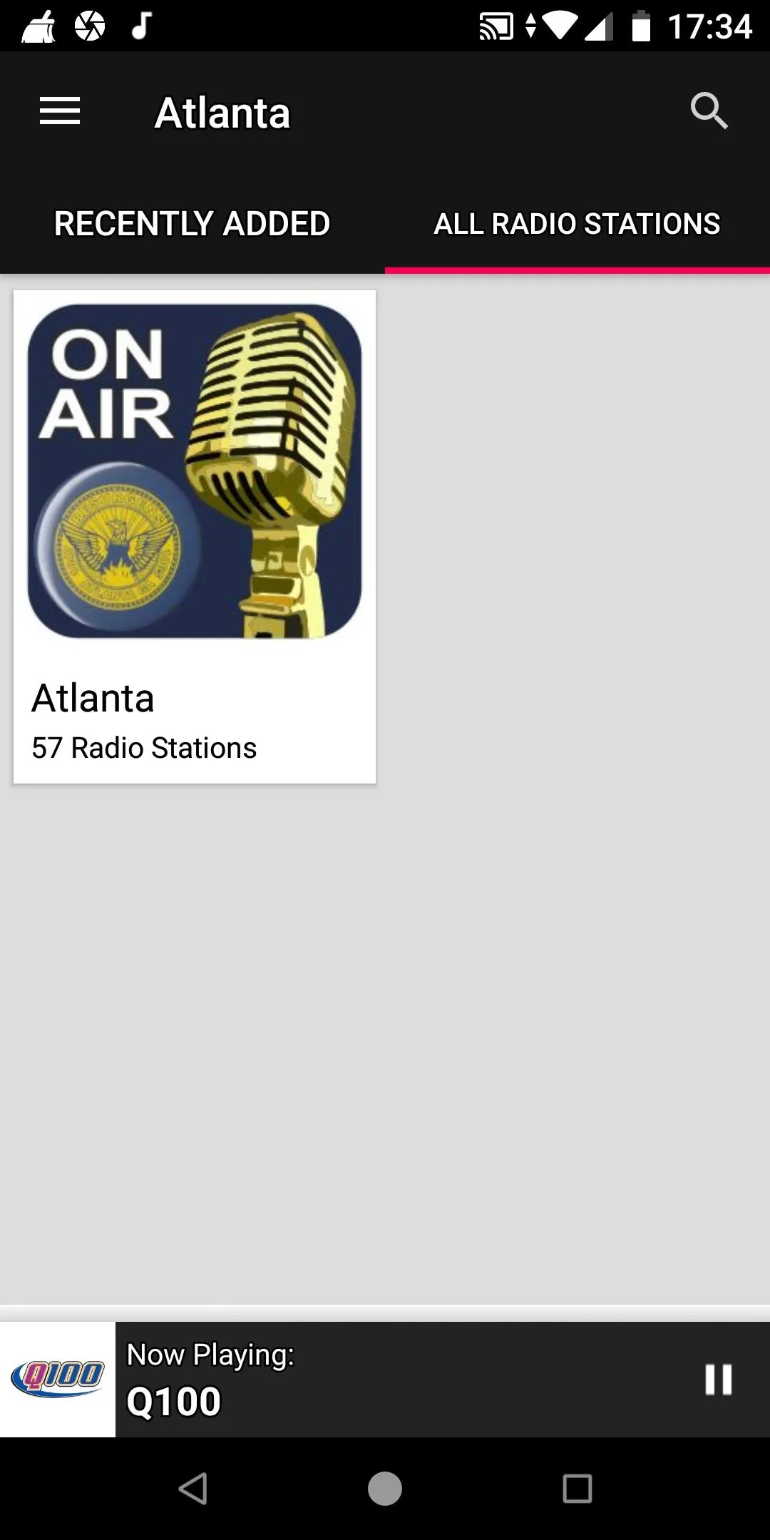 Atlanta Radio Stations - USA | Indus Appstore | Screenshot