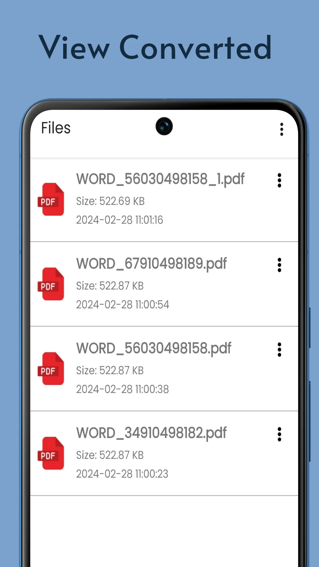 Convert Word to PDF | Indus Appstore | Screenshot