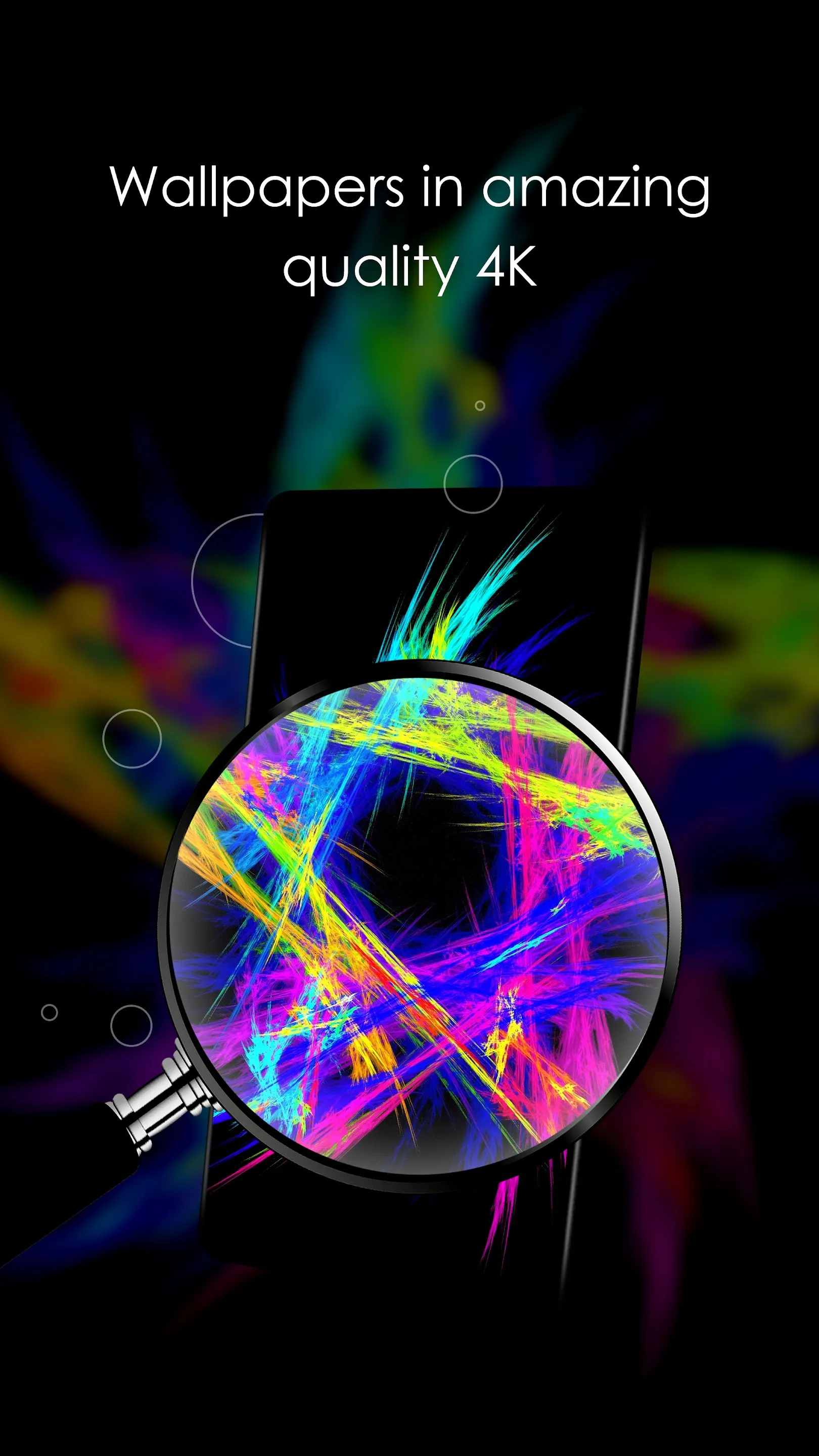 Wallpapers 4K abstract | Indus Appstore | Screenshot