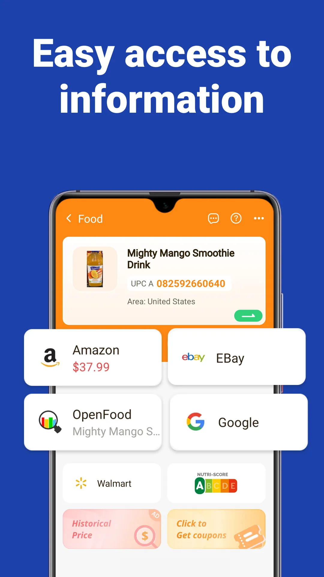 InfScan QR Code&BarCode Reader | Indus Appstore | Screenshot