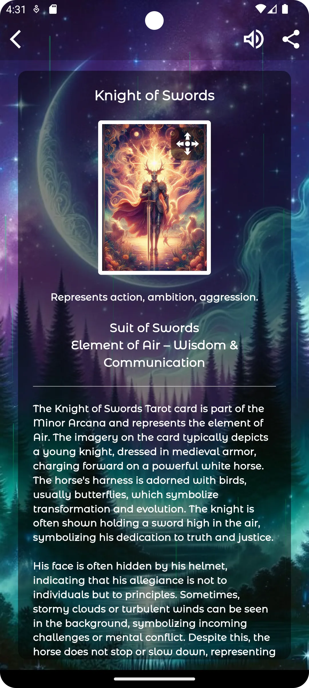 AI Mystic Cards: Tarot | Indus Appstore | Screenshot