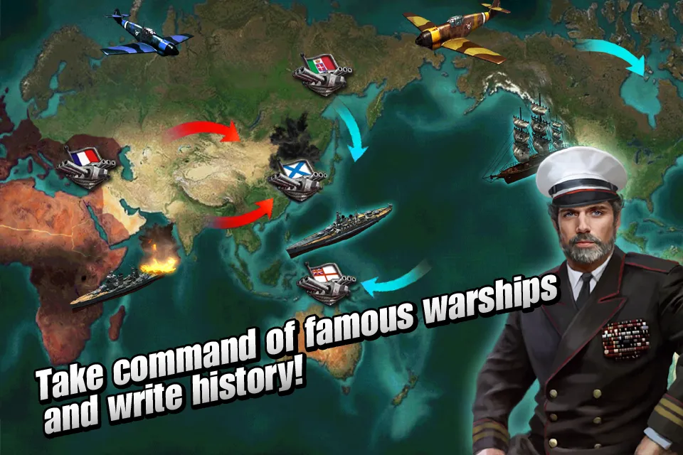 Age of Ships: battleships war | Indus Appstore | Screenshot