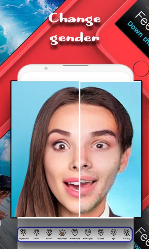 Face gender changer app swap | Indus Appstore | Screenshot