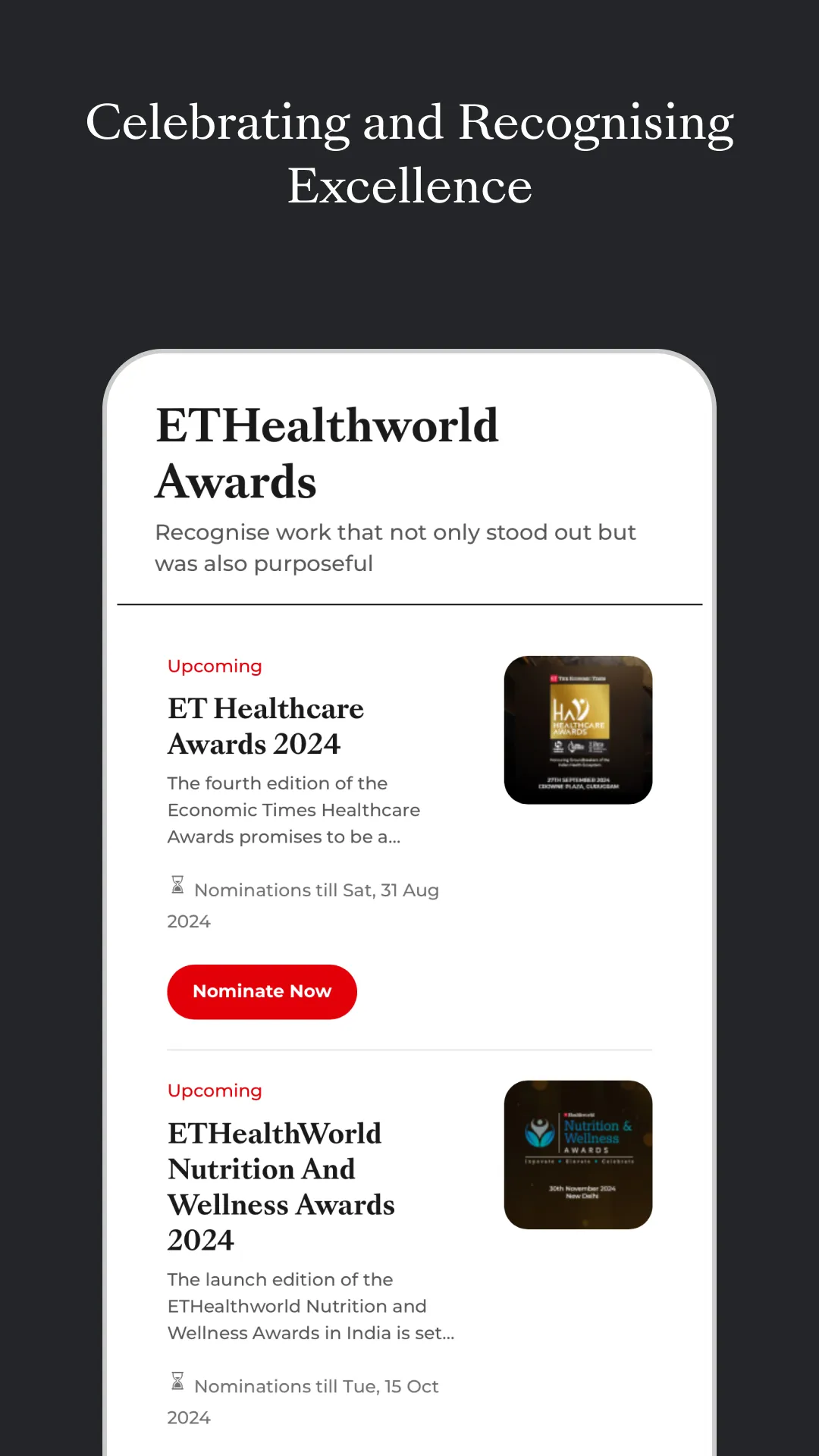 ETHealthWorld | Indus Appstore | Screenshot