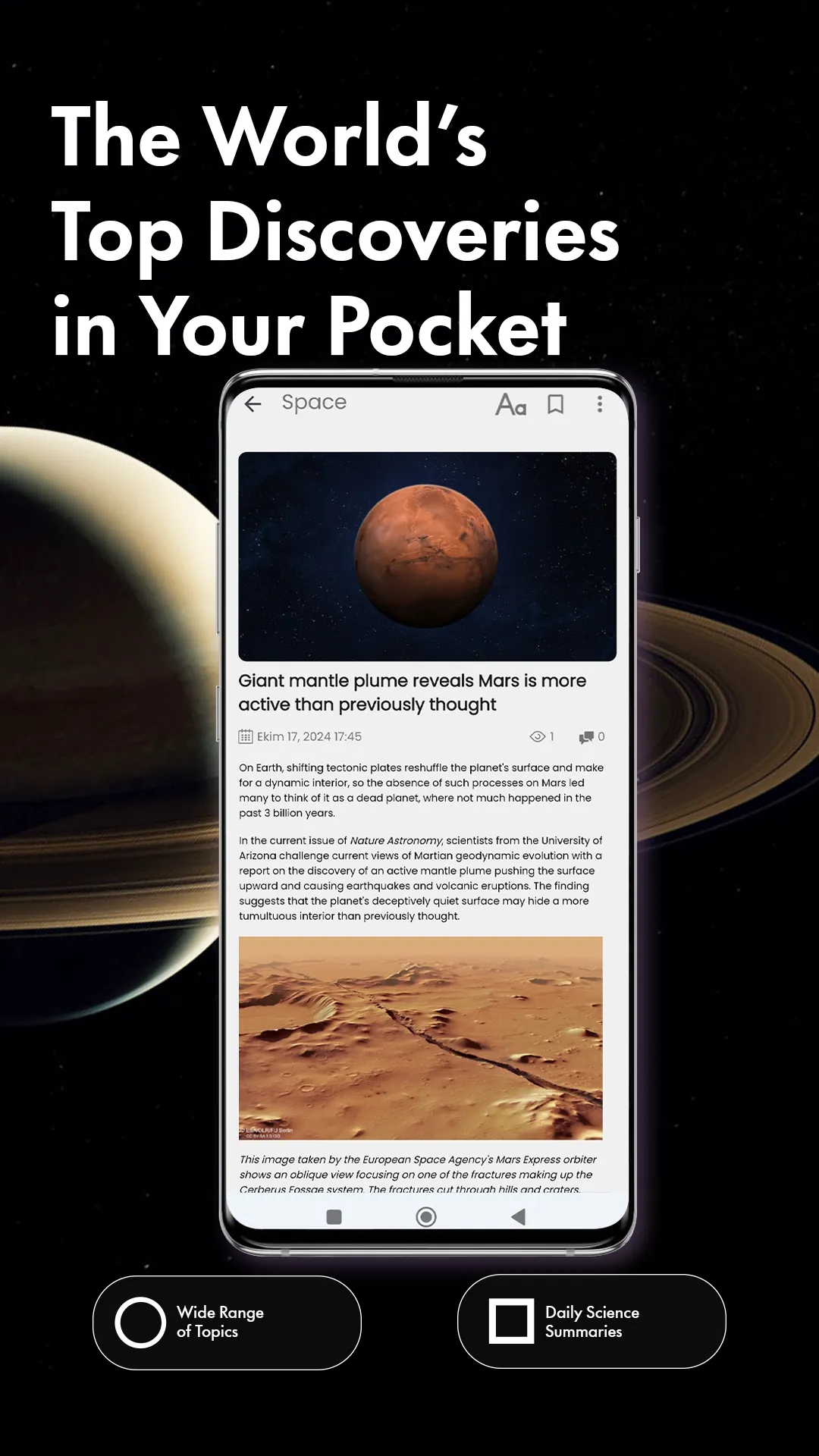 Byn - Science News App | Indus Appstore | Screenshot