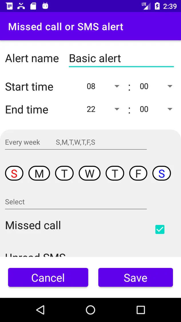 Missed Call Alert Plus | Indus Appstore | Screenshot