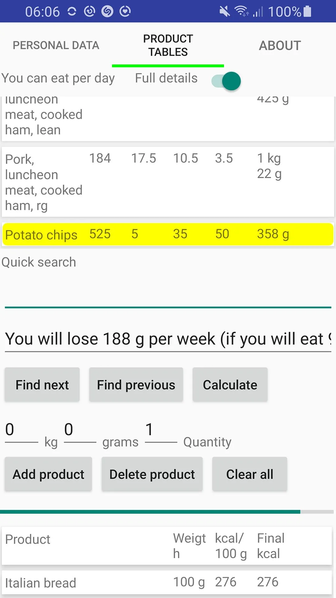 Calorie Calculator | Indus Appstore | Screenshot