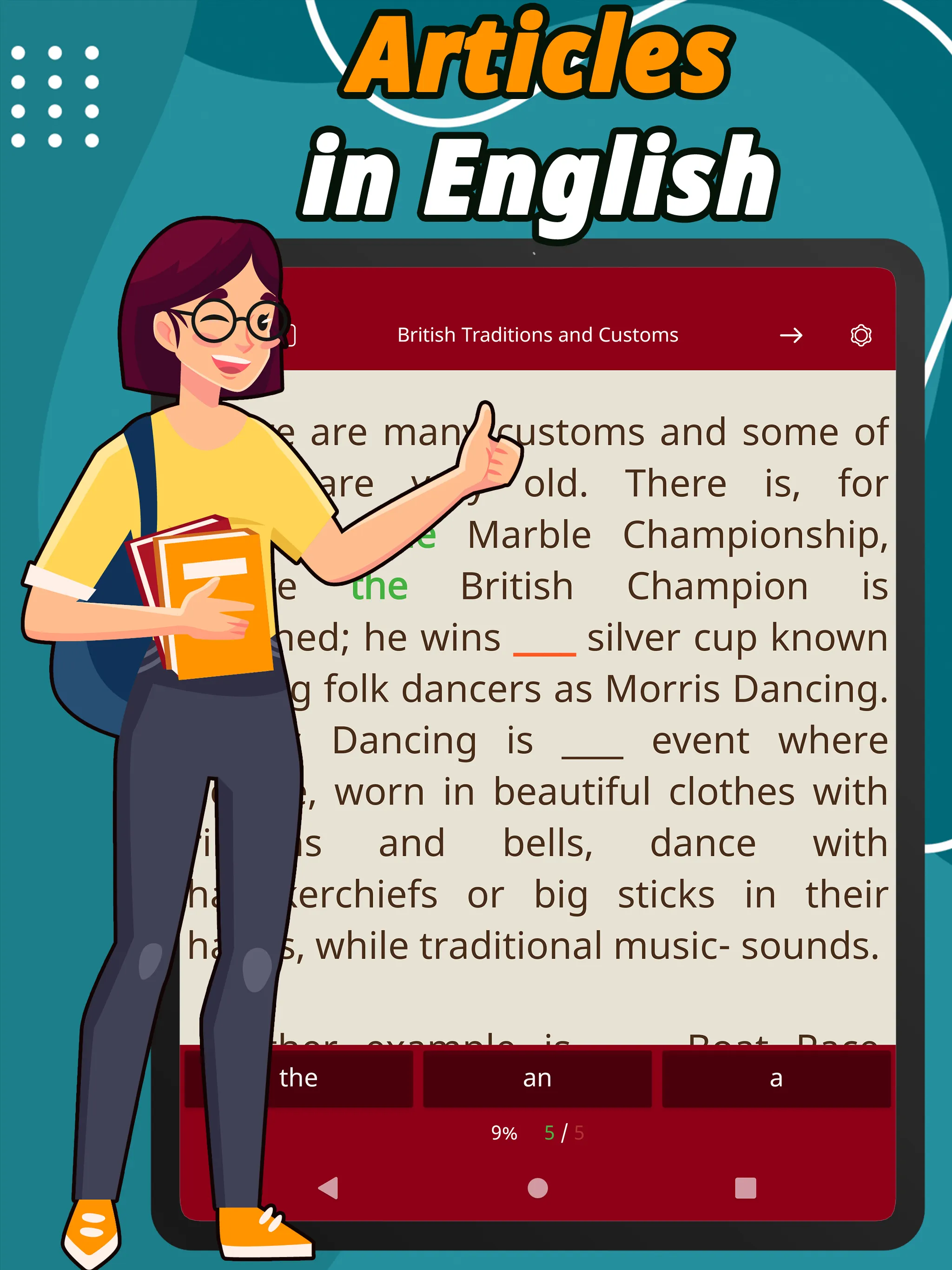 Speak English: Learn Articles | Indus Appstore | Screenshot