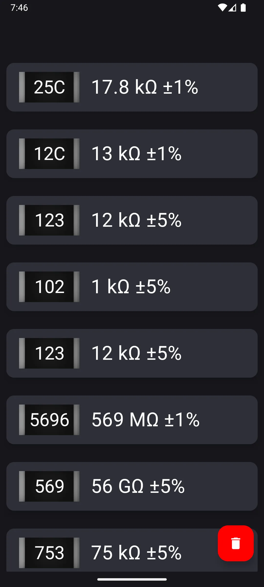 SMD Resistors Calculator | Indus Appstore | Screenshot