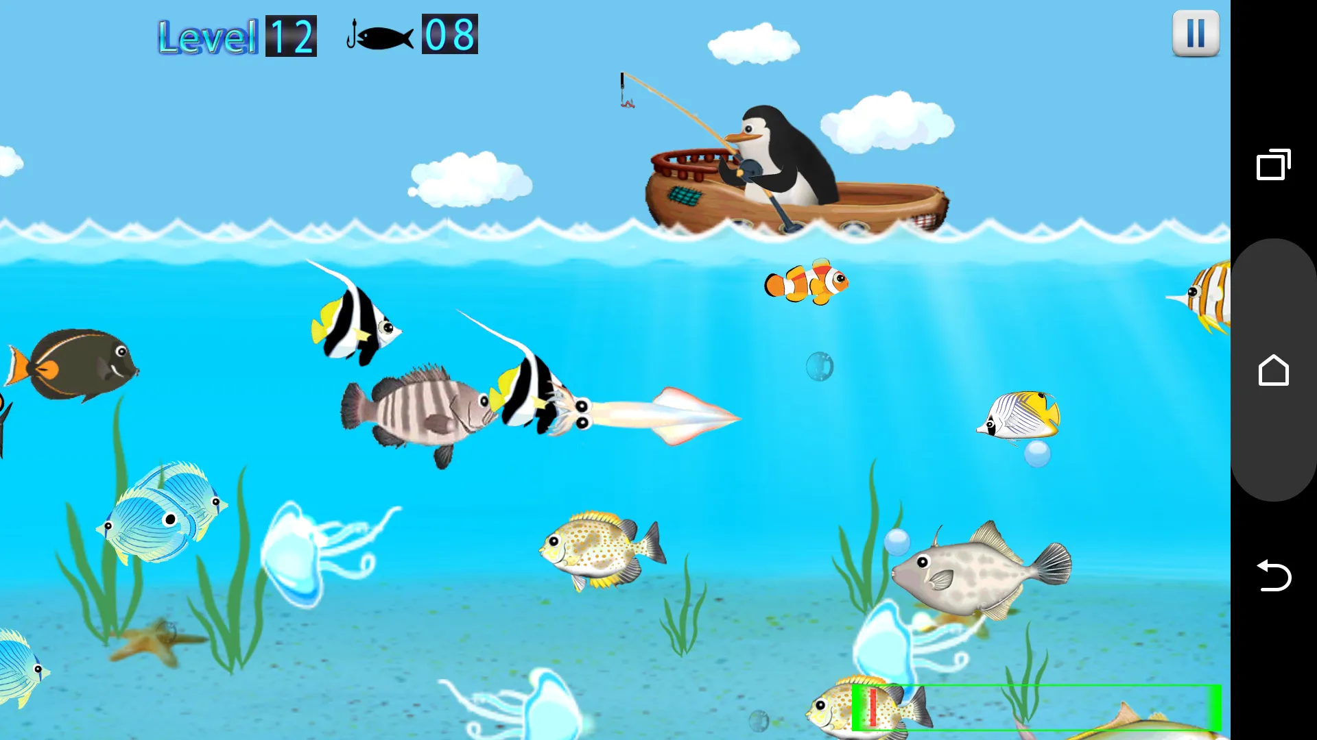 Penguin Fishing | Indus Appstore | Screenshot