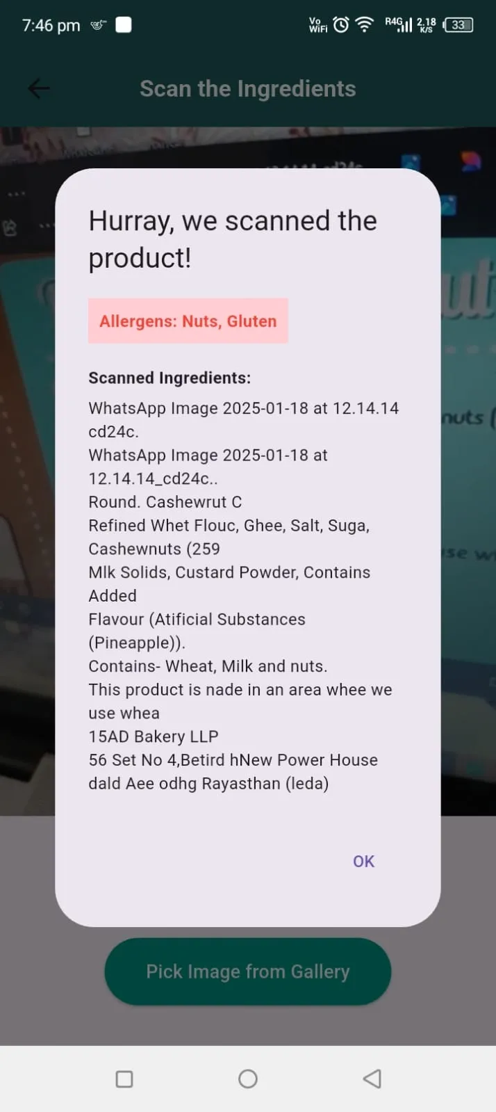 Allerg'nt | Indus Appstore | Screenshot