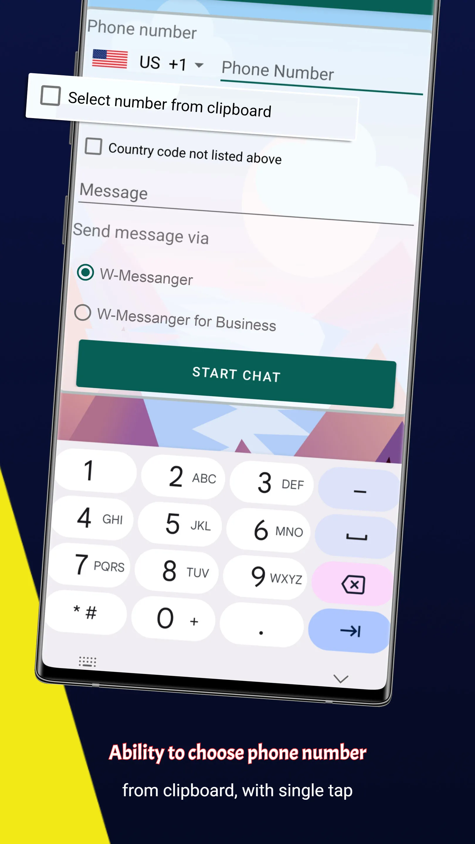 DirectChat-Without save number | Indus Appstore | Screenshot