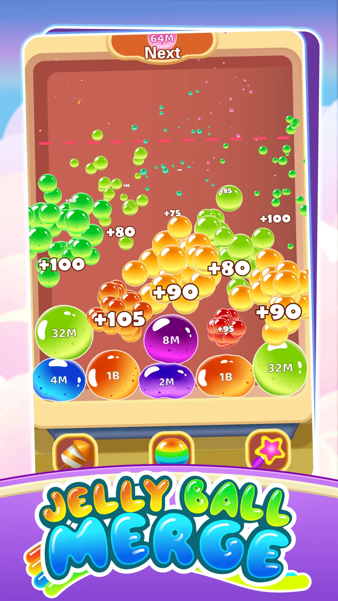 Jelly Ball Merge | Indus Appstore | Screenshot