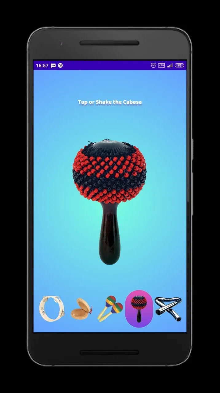 Tambourine & Shaker | Indus Appstore | Screenshot