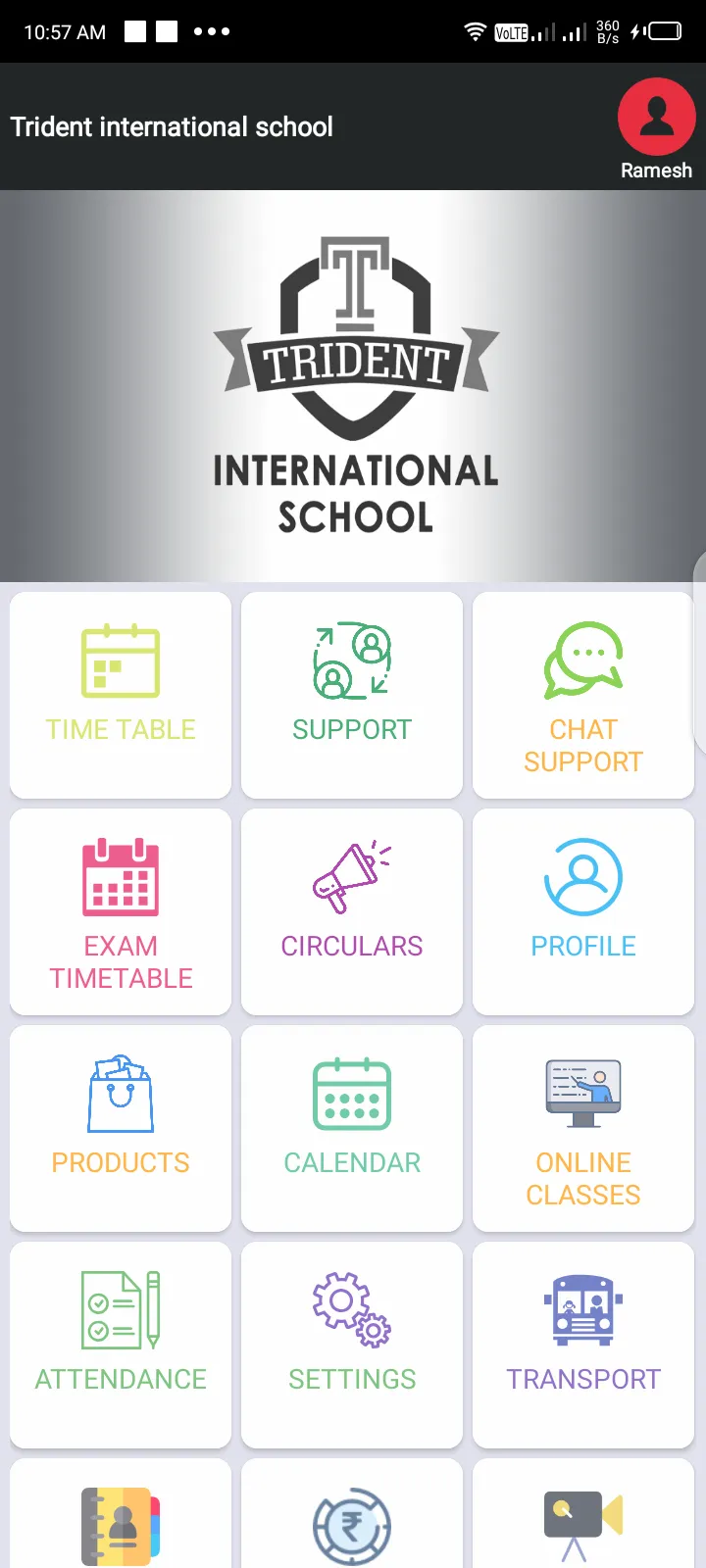 Trident International School | Indus Appstore | Screenshot