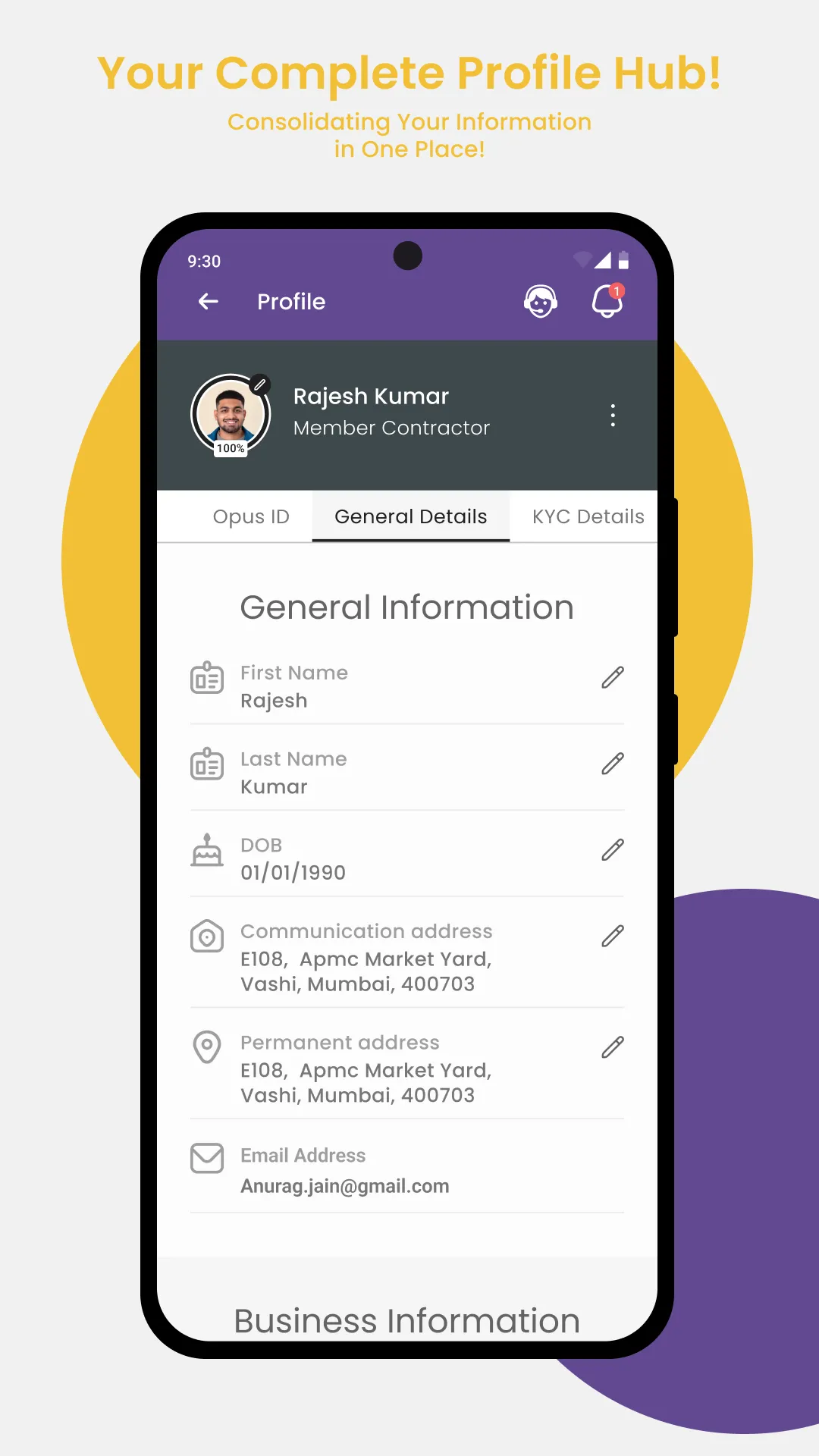 Birla Opus ID | Indus Appstore | Screenshot