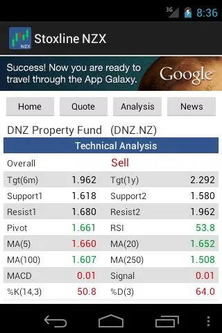 Stoxline NZX | Indus Appstore | Screenshot