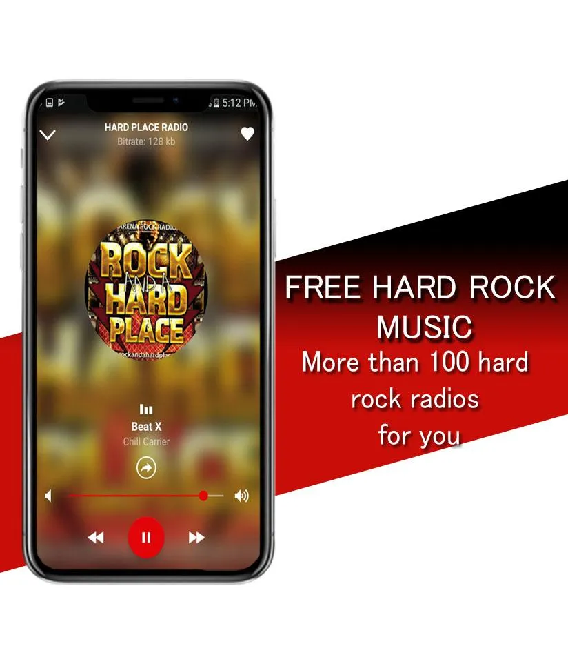 Hard Rock Music app | Indus Appstore | Screenshot