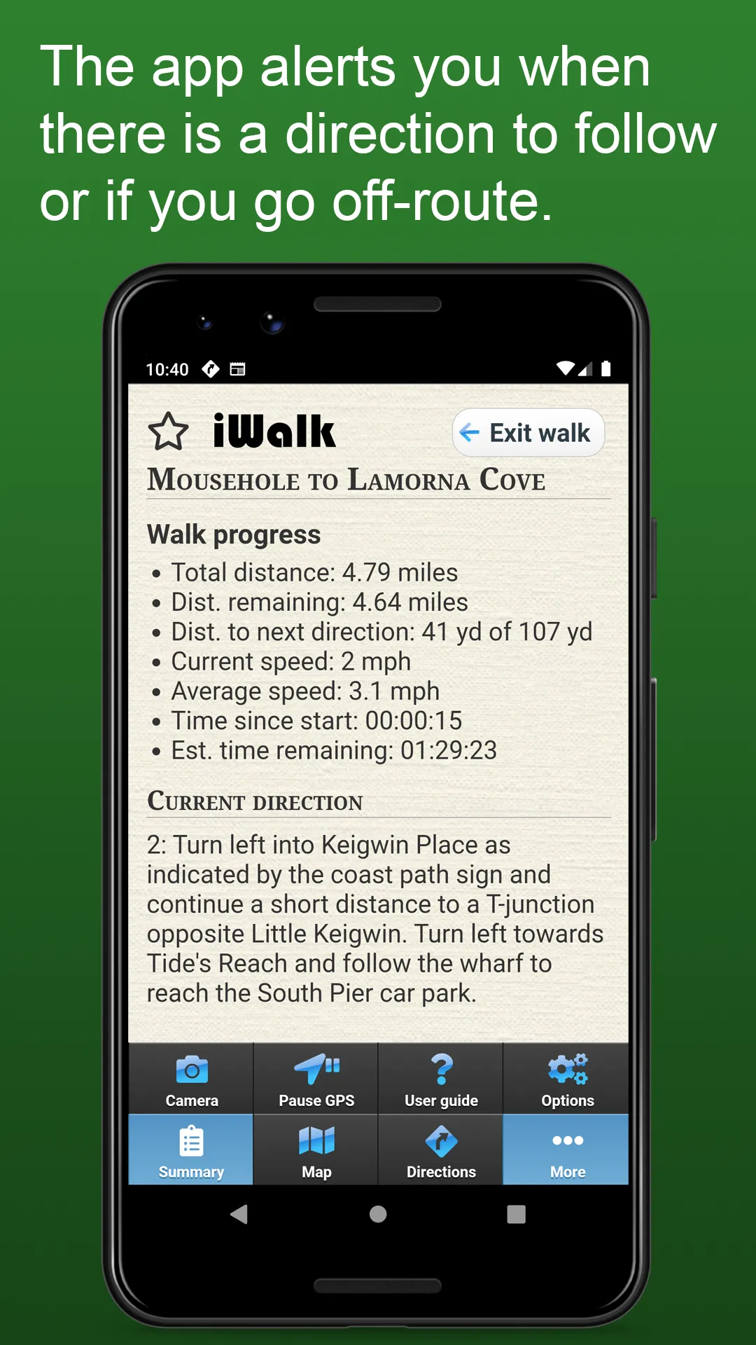 iWalk Cornwall | Indus Appstore | Screenshot