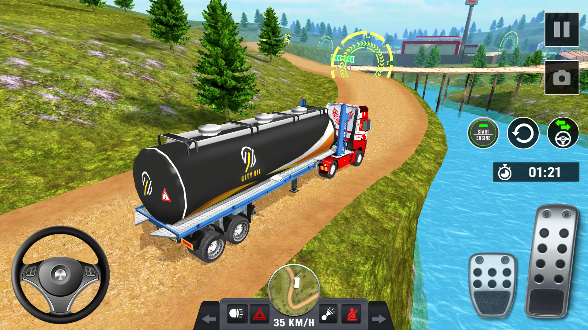 Oil Truck Games: Driving Games | Indus Appstore | Screenshot