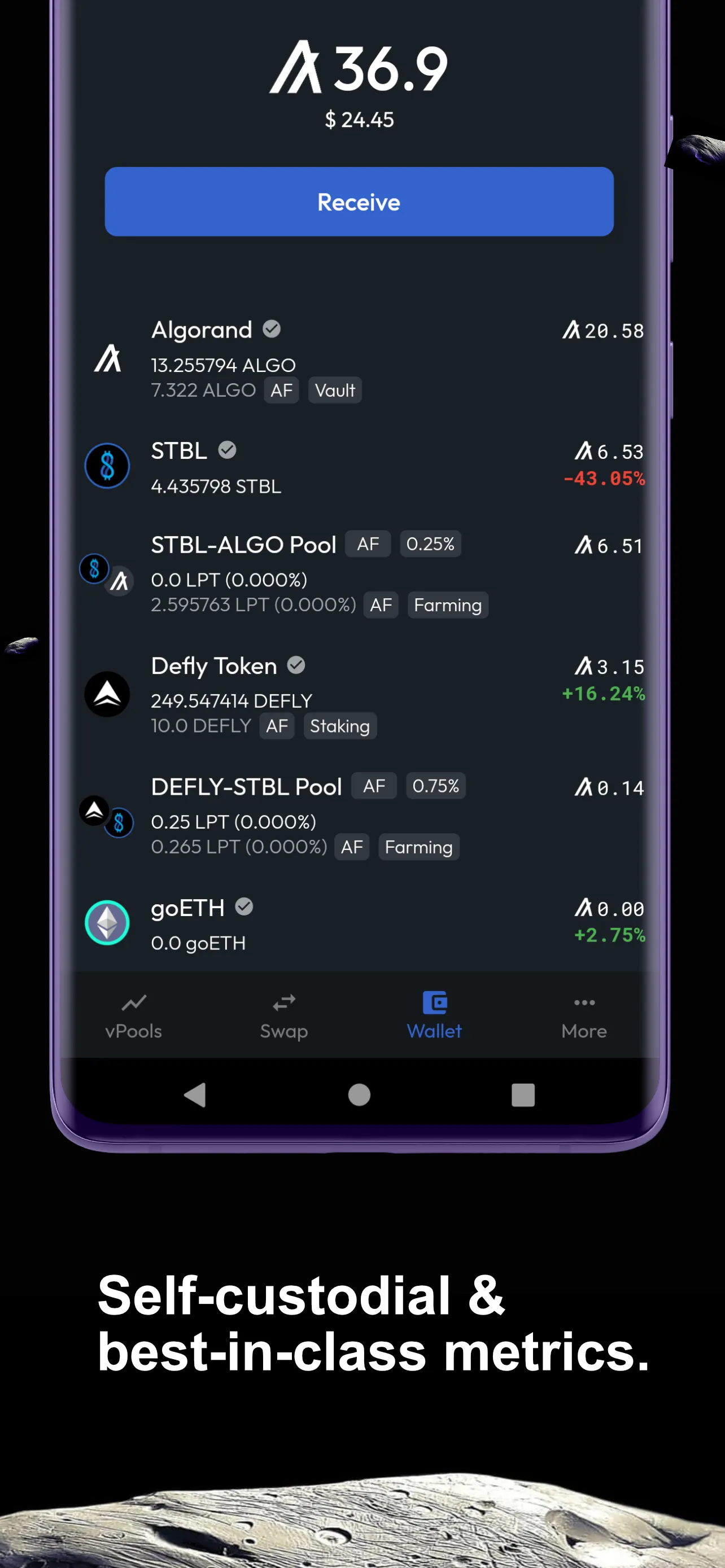 Defly Wallet | Indus Appstore | Screenshot