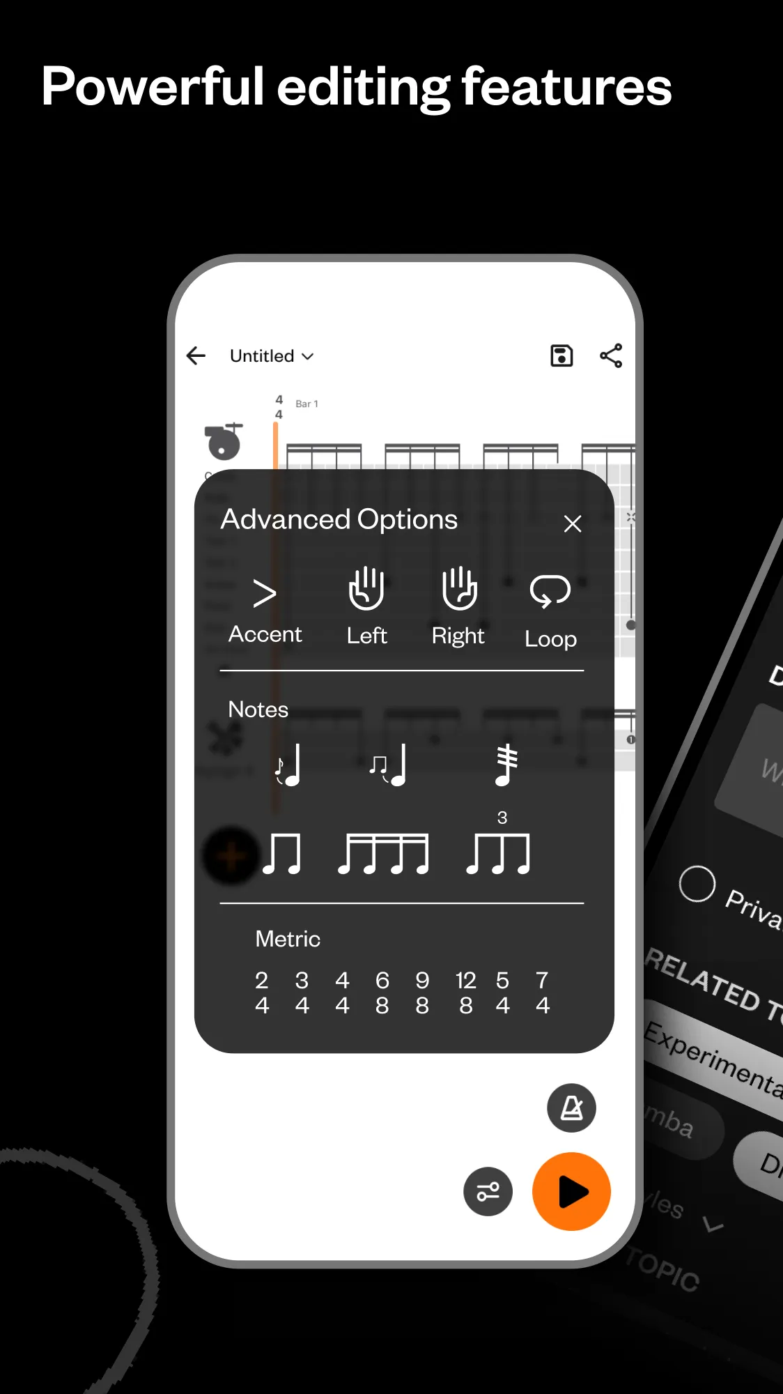 Drum Notes - beats music sheet | Indus Appstore | Screenshot