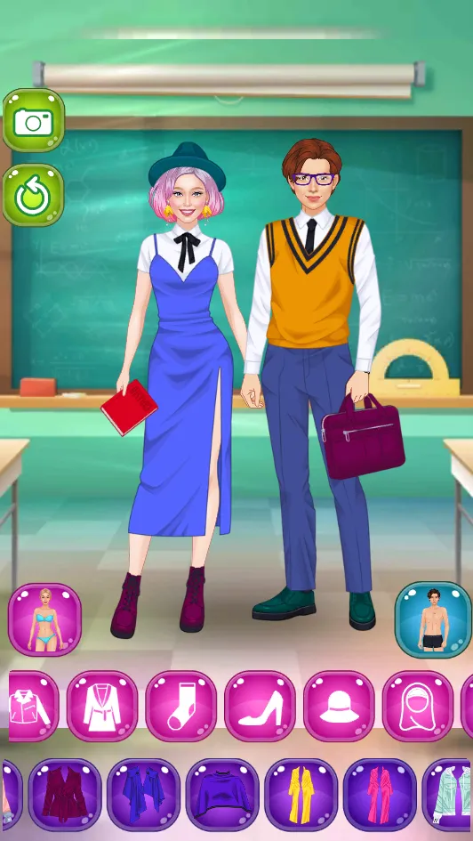 School Couple dress up | Indus Appstore | Screenshot