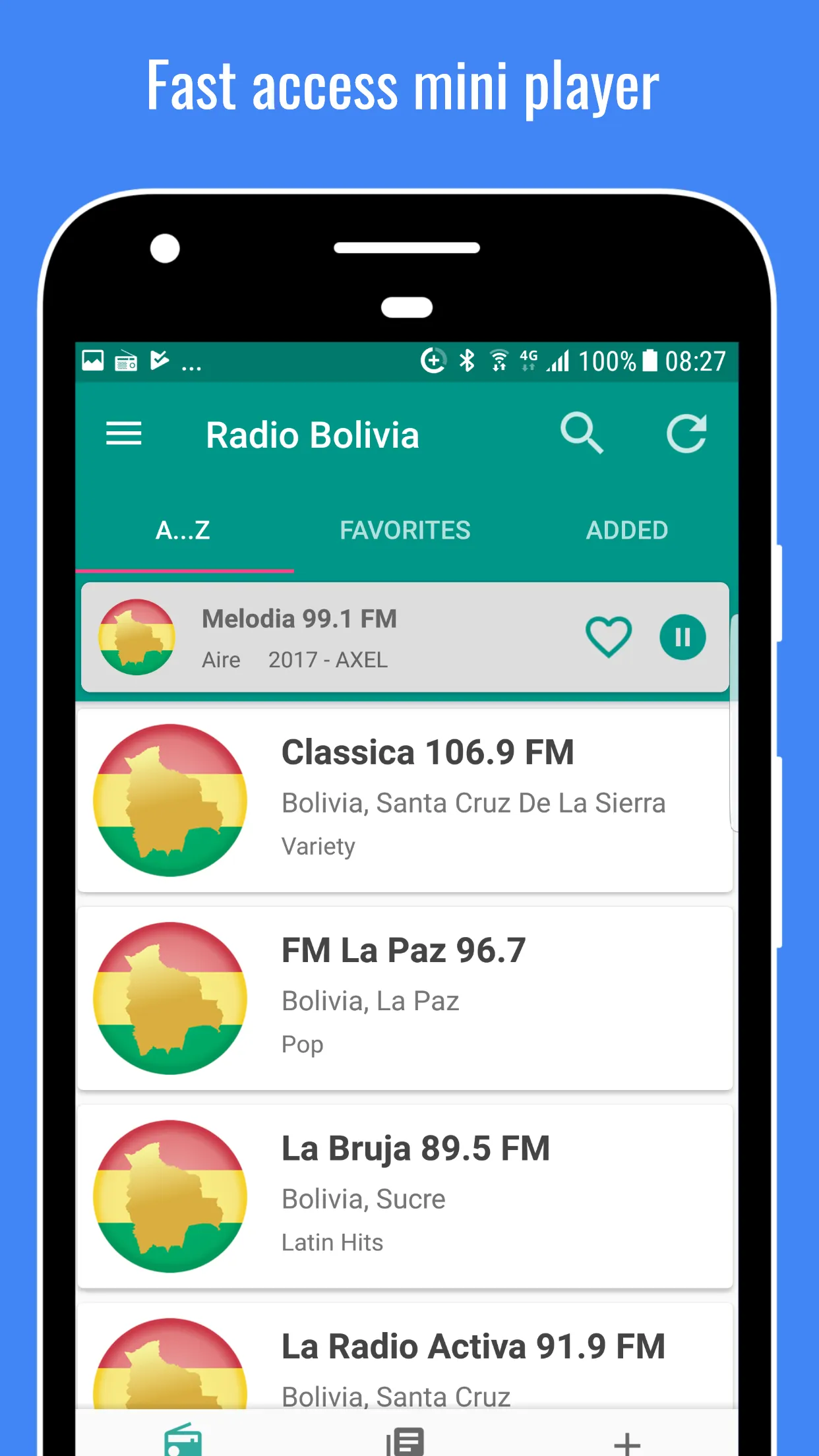 Bolivia Radio | Indus Appstore | Screenshot