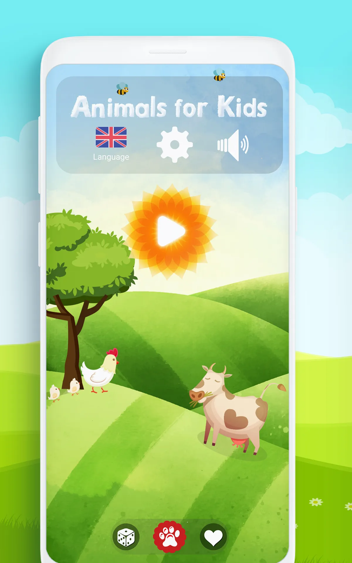 Animal Sounds for Kids | Indus Appstore | Screenshot