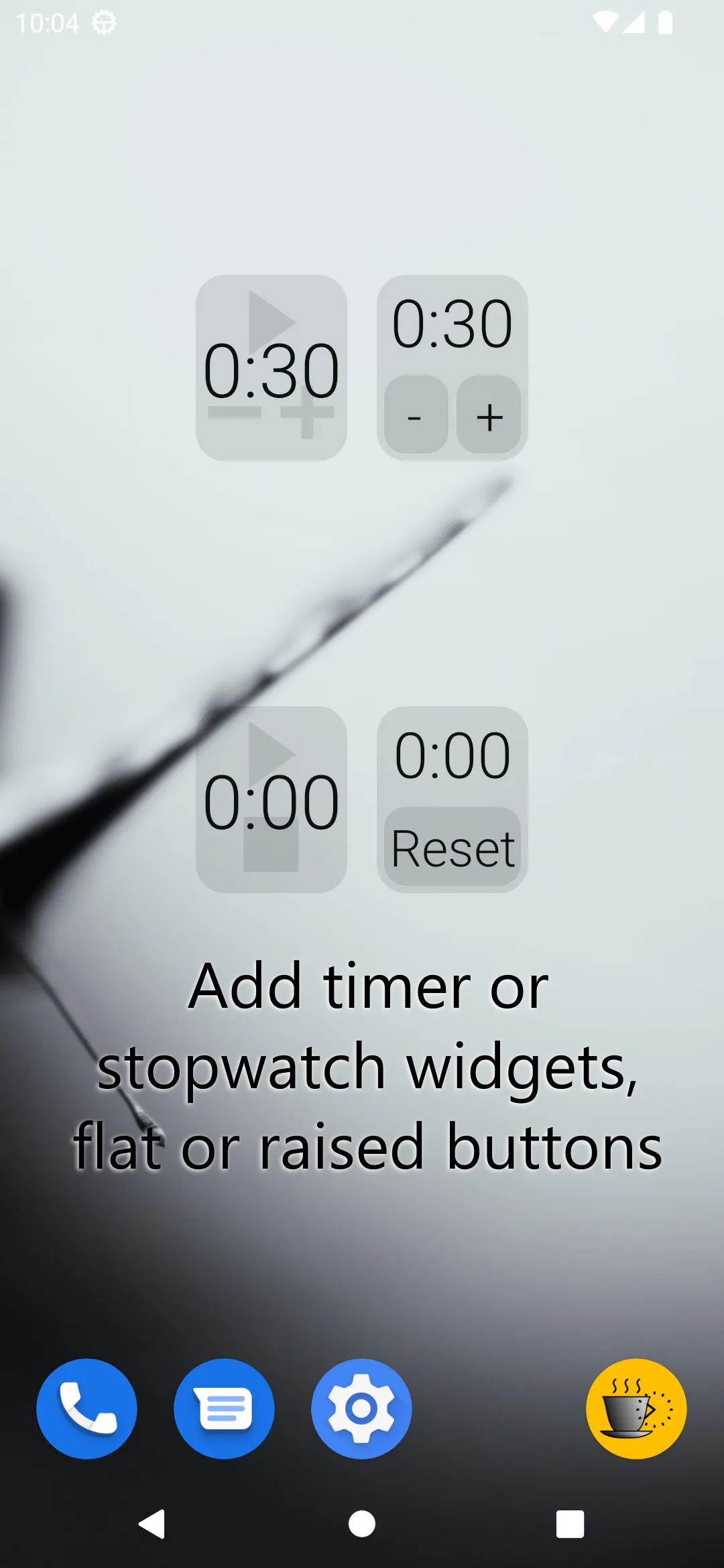 Timer Widget - Tea Time | Indus Appstore | Screenshot