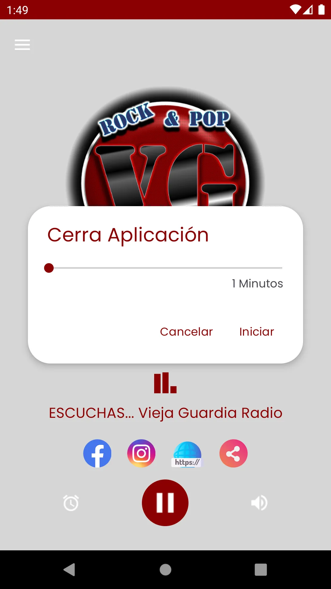 Vieja Guardia Radio | Indus Appstore | Screenshot