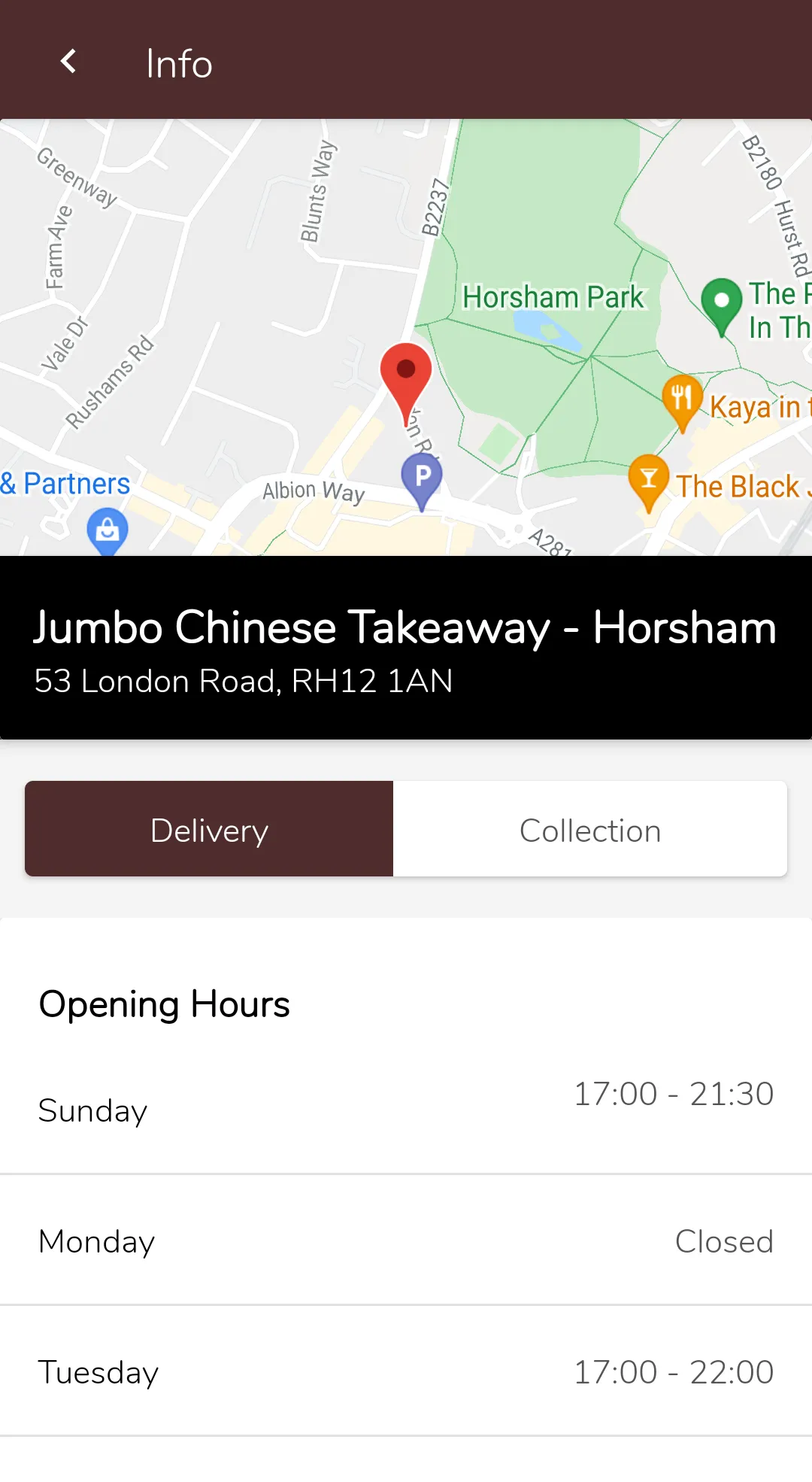 Jumbo Chinese & Thai Take Away | Indus Appstore | Screenshot