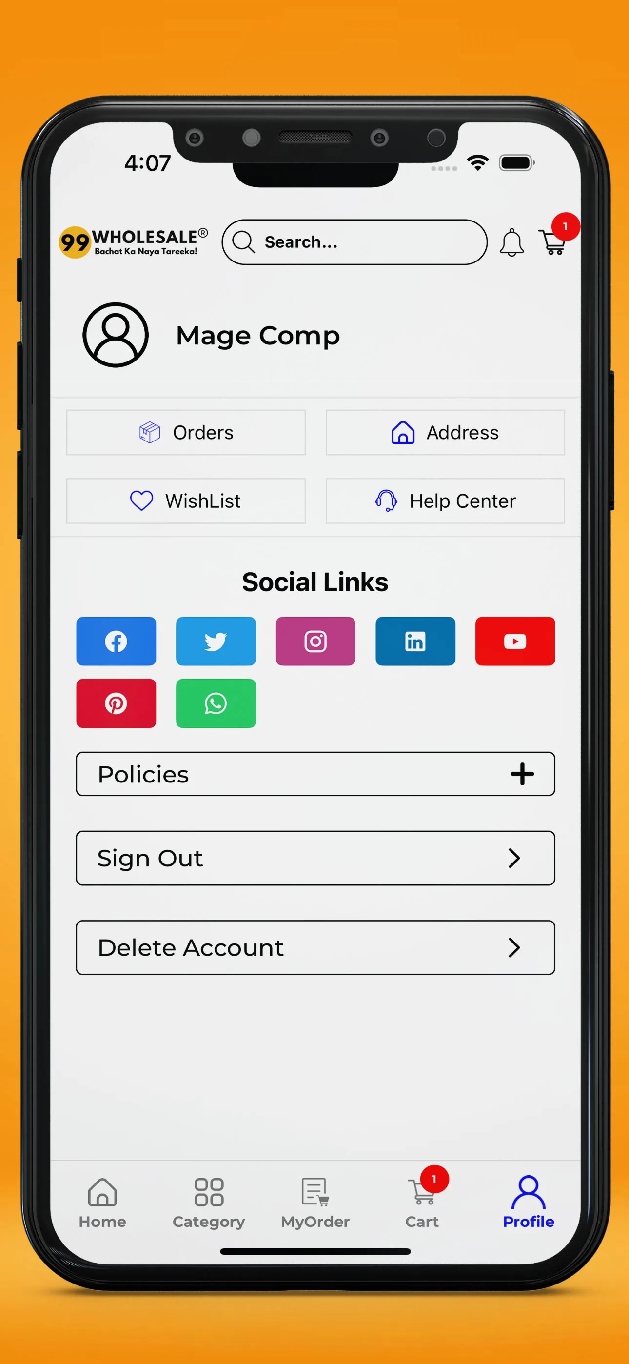 99Wholesale Rs9 Se Shuru | Indus Appstore | Screenshot