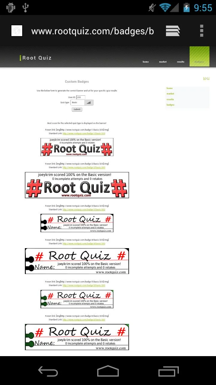 Root Quiz - Limited | Indus Appstore | Screenshot