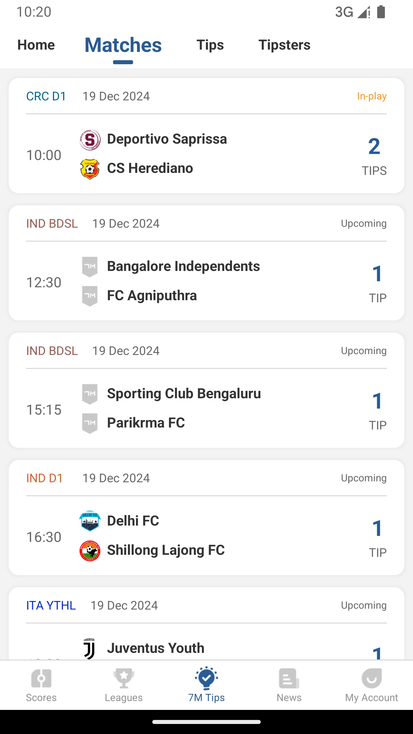 7M Live Scores Pro - News&Data | Indus Appstore | Screenshot