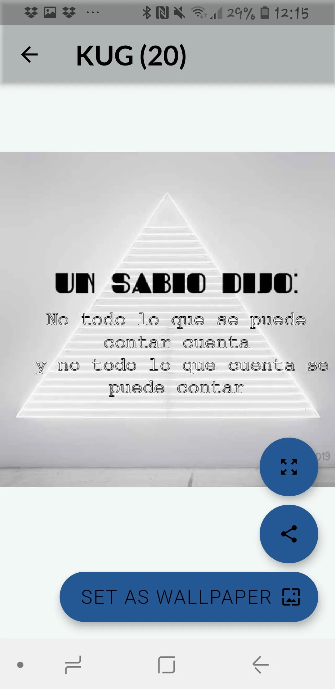 UN SABIO DIJO | Indus Appstore | Screenshot