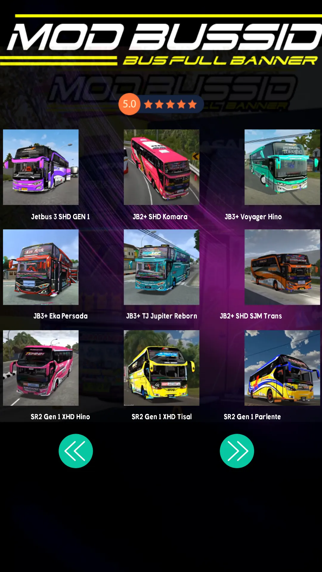 Mod Bussid Bus Full Banner | Indus Appstore | Screenshot