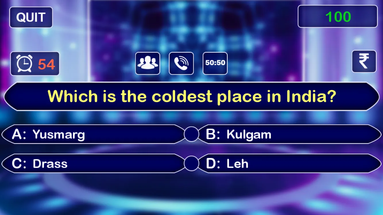 KBC Live Quiz Game | Indus Appstore | Screenshot