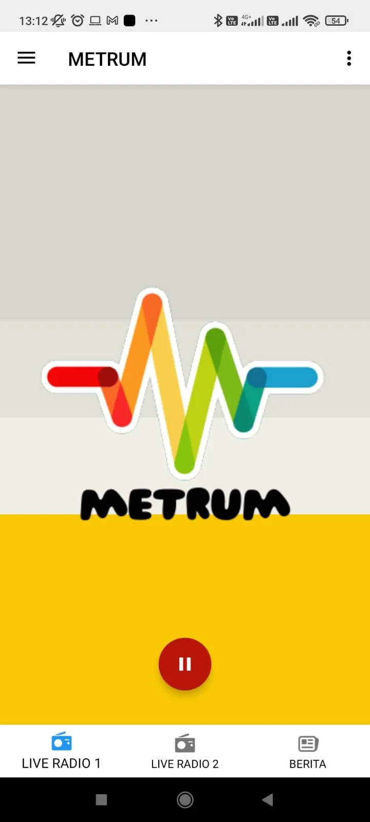 Metrum Radio | Indus Appstore | Screenshot