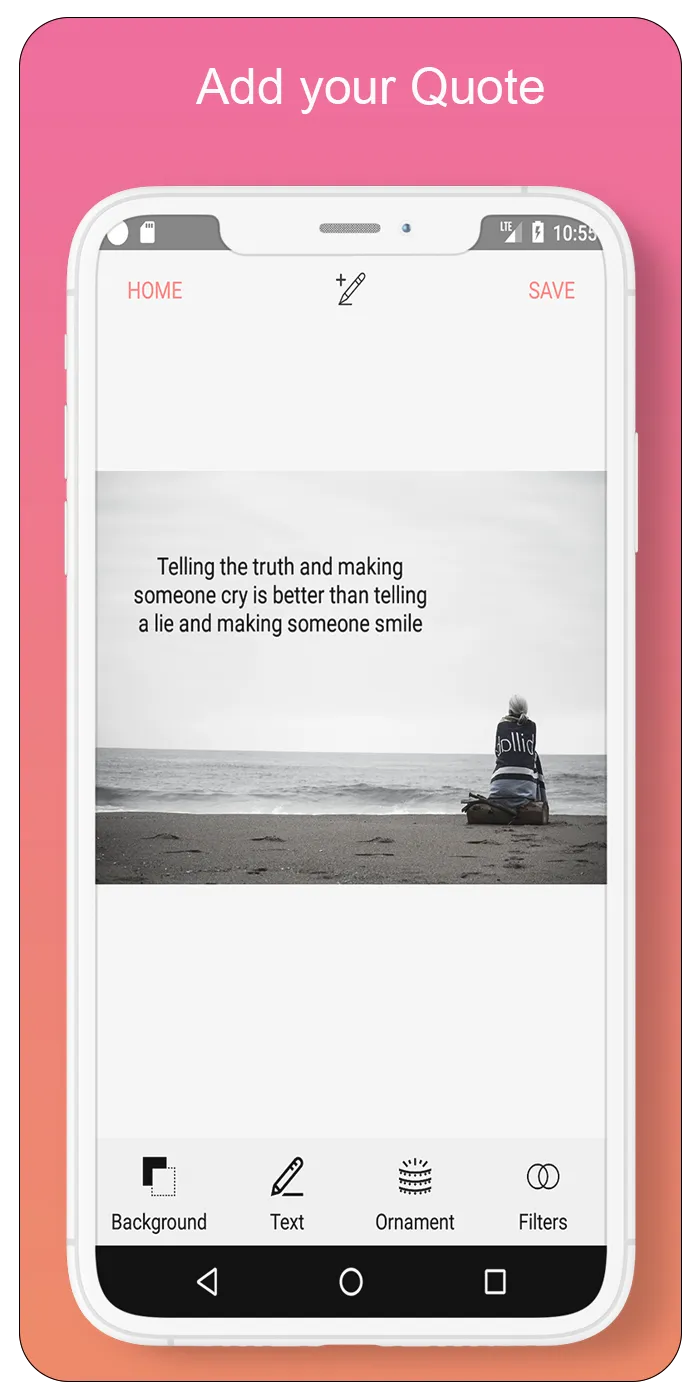 Text On Photo, Quotes Creator | Indus Appstore | Screenshot