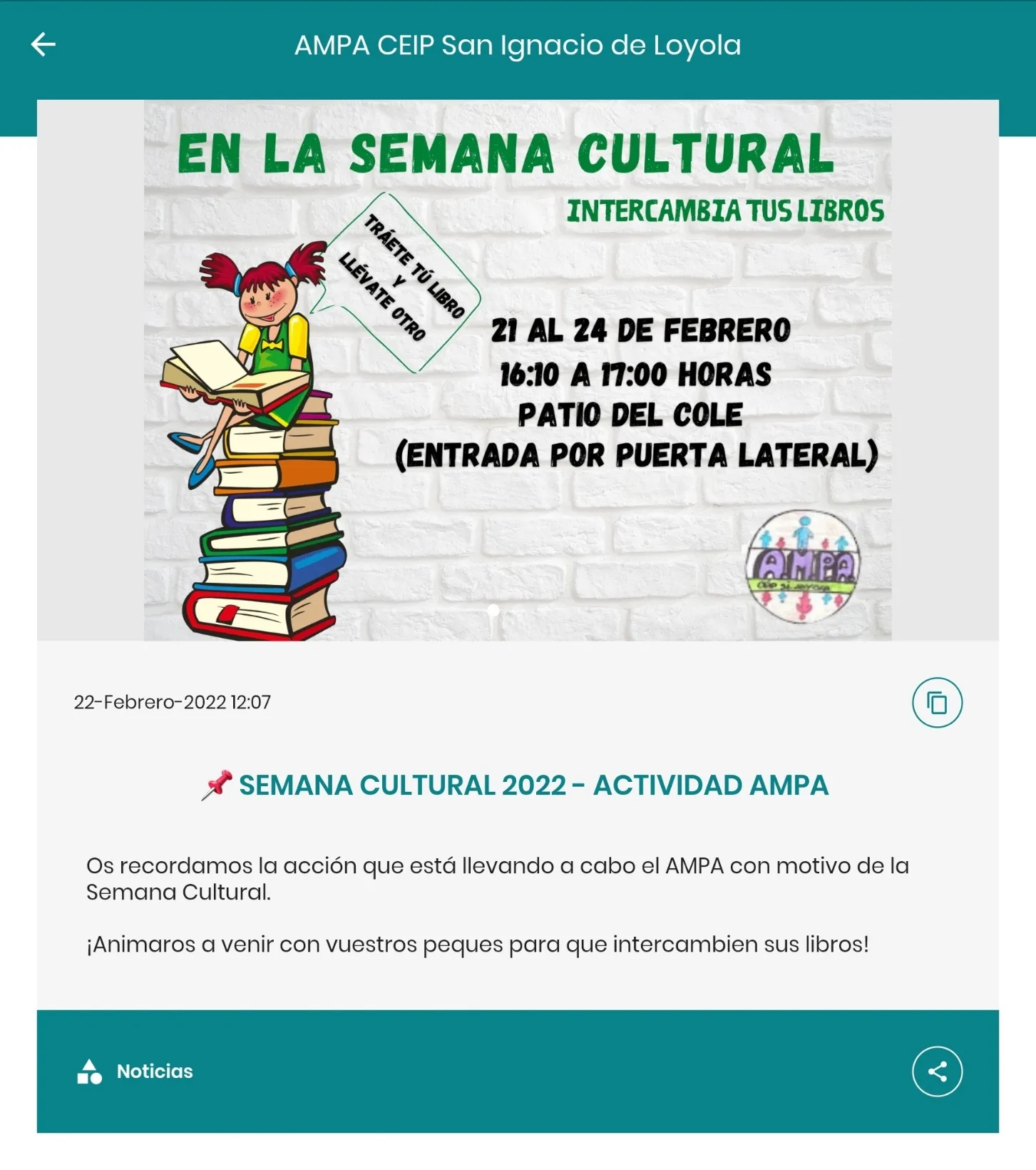 AMPA CEIP San Ignacio  Loyola | Indus Appstore | Screenshot