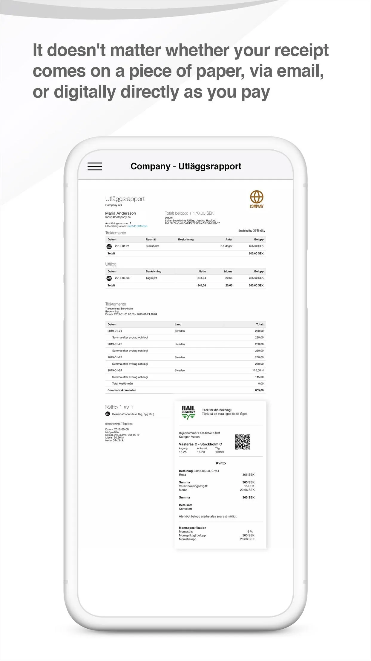 Visma PX Expense | Indus Appstore | Screenshot